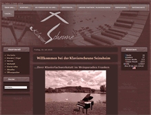 Tablet Screenshot of klavierscheune.de